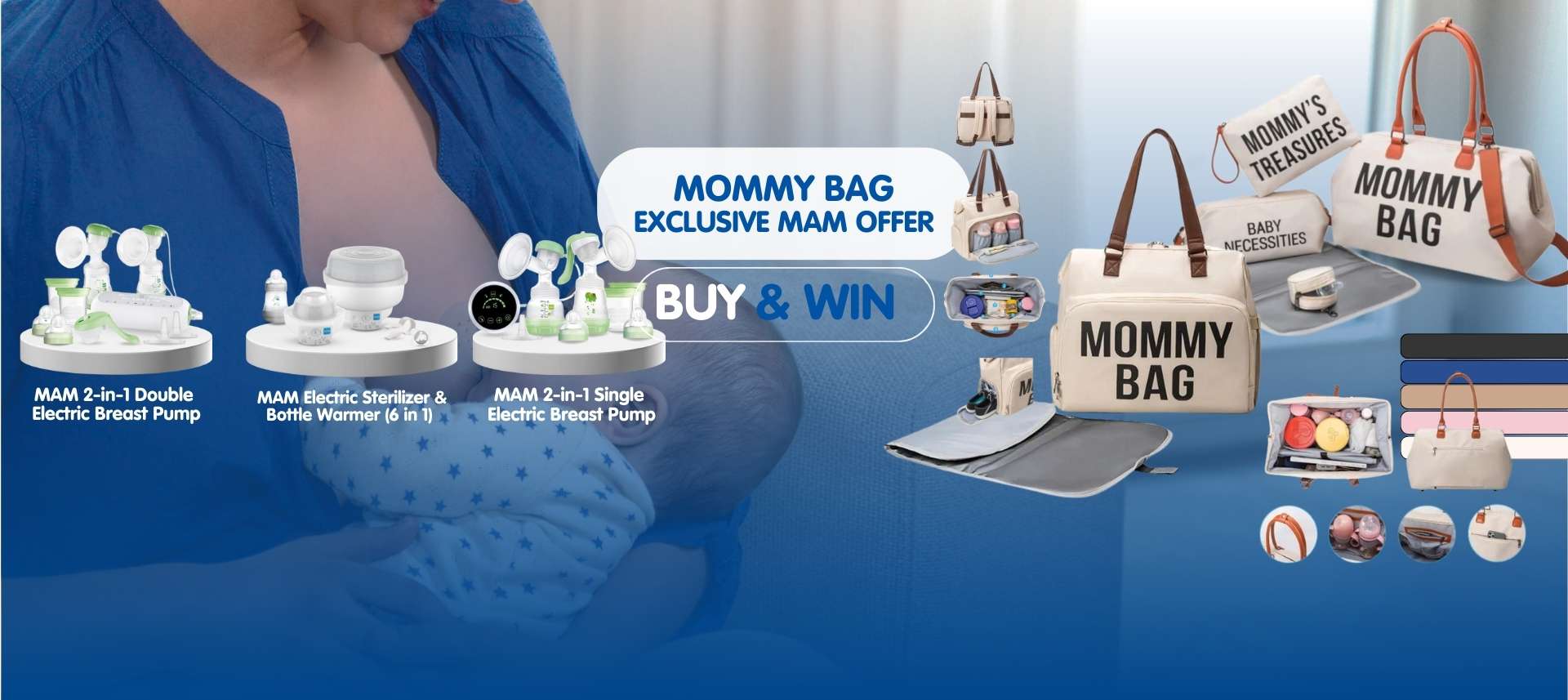 Buy and win Mommy Bag Slider